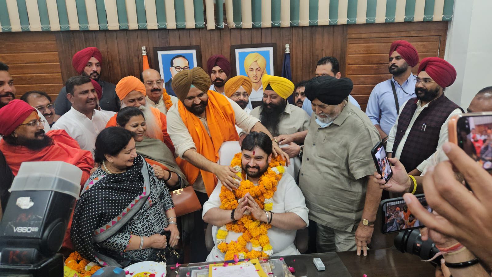 Kaku Ahluwalia Assumes Office as Chairman of Punjab Khadi & Village Industries Board
